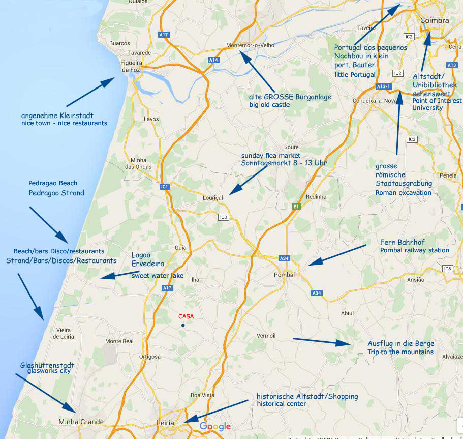 Tourismus der Region